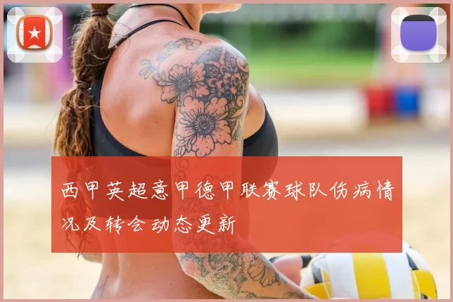 西甲英超意甲德甲联赛球队伤病情况及转会动态更新